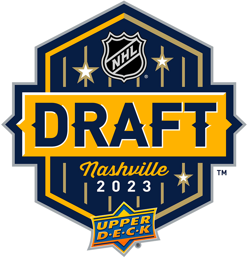 NHL Draft 2023 Primary Logo iron on heat transfer